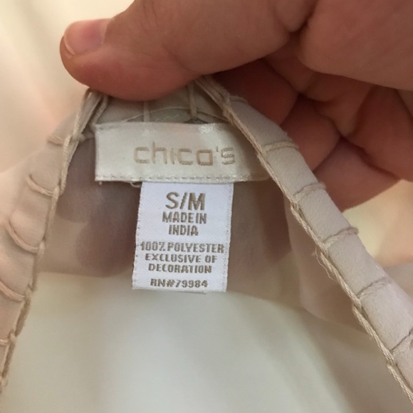 Sheer embroidered poncho - Picture 3 of 3